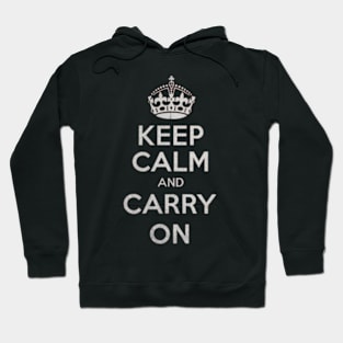 Keep Calm and Carry On Hoodie